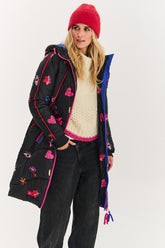 Montreal Graffiti Long Winter Jacket